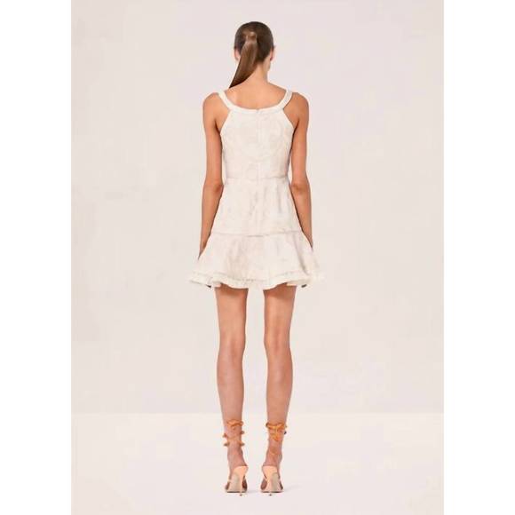 NEW ALEXIS ricci mini dress in white - Picture 2 of 3
